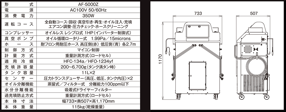 イヤサカ エアコンフレッシャーAF-5000Z｜安全で信頼性の高いエアコン